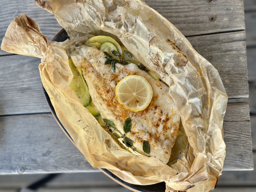 Fırında levrek